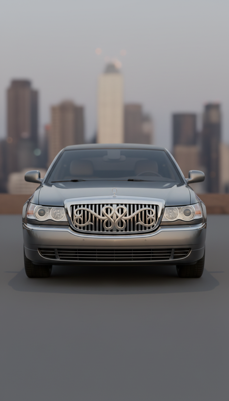 Sterling Gray signature limousine grille